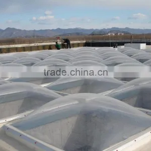 Customized Round Clear Plastic Skylight thumbnail-6