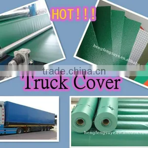 Waterproof PVC Laminated and Coated Tarpaulin Used For Truck Cover thumbnail-1