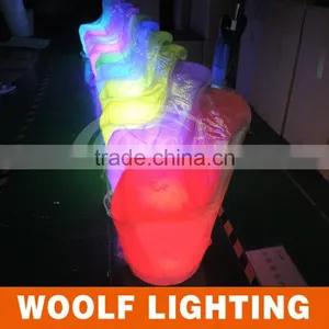2014 Hot !!! Color Changing Rechargeable Led Furniture Led Dinner Chair thumbnail-6