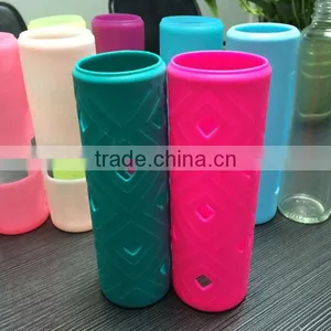 Unique Heat-resistant Non-slip Silicone Coffee Cup Sleeve thumbnail-6