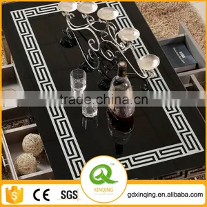 E375 Glass Top MDF Types of TV Stand thumbnail-2