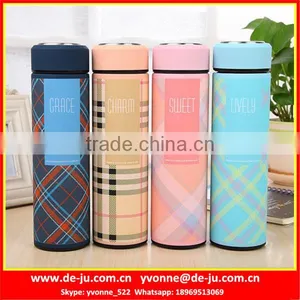 Twill Grid Coat Travel Tea Bottle thumbnail-1