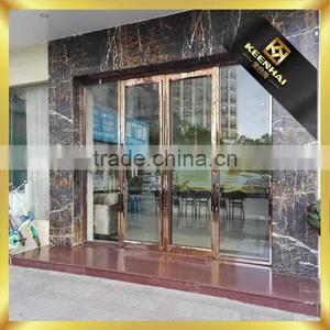 Commercial Golden Color Stainless Steel 304 Door Design thumbnail-2