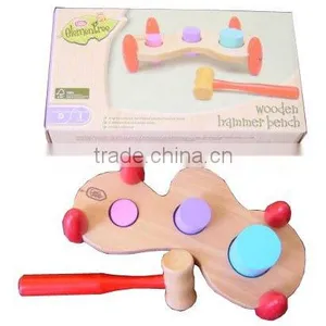Stock Wooden Hammer Toy PN81007C,stock Toy, Closeout, Stocklots thumbnail-1