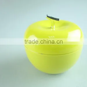 4 Pcs Apple Style Stainless Steel Salt and Pepper Shaker Whit Clourful thumbnail-2