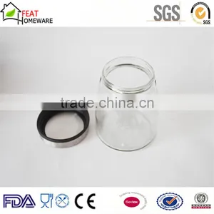 High Quality Glass Jars With Metal Cap Glass Jar With Lid thumbnail-2