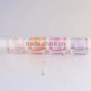 Wholesale Cheap Mini Colorful Glass Candle Holder thumbnail-1