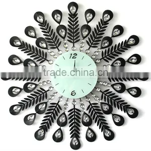 Wholesale Large Diamond Metal Wall Clock/Wall Clocks Large thumbnail-1