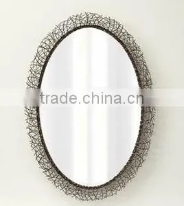 Oval Antique Wall Decoration Mirror thumbnail-1