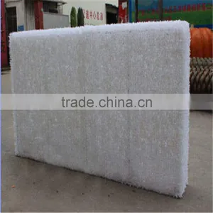 2017 Hot Sale Artificial Plastic White Grass Wall and Hedge Fence thumbnail-3