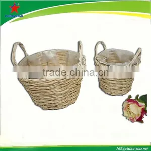 Round Seagrass Basket 3" for Mother's Day thumbnail-1