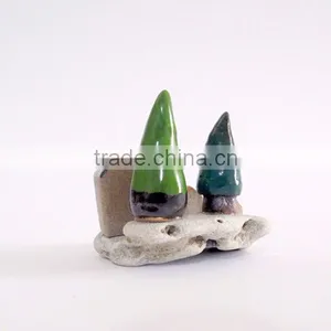 Clay Sculpture Art and Collectibles , Ceramic Artwork Contemporary Art Christmas Village thumbnail-2