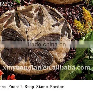 Butterfly Ancient Fossil Step Stone Border thumbnail-1