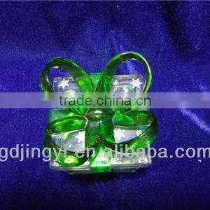 Hot Sale Wholesale Christmas Decoration Transparent Plastic Box Gift thumbnail-5