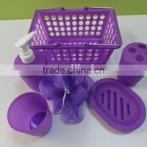Plastic Bathroom Supplies Set/bathroom Sets /bathroom Items thumbnail-4