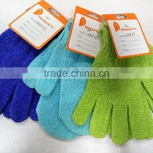 DDSAFETY Wholesale In China Pink Nylon Bath Gloves thumbnail-6