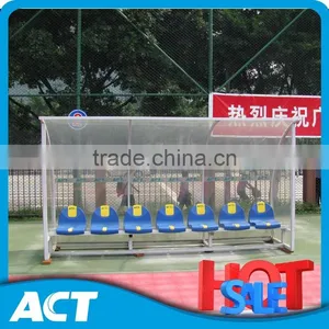 Professional Galvanized Steel Frame Football Soccer Dugout Shelter thumbnail-6