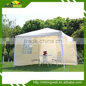 10X10FT Slant Leg Folding Outdoor Folding Steel Gazebo thumbnail-1