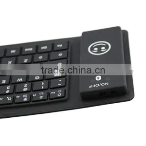 Environmental Silicon Material Colorful Waterproof Folded 88 Keys Wireless Bluetooth Keyboard thumbnail-3