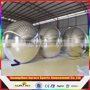 High Quality Party KTV Stage Decoration Mirror Ball Inflatable Concert Balls for Customized thumbnail-1