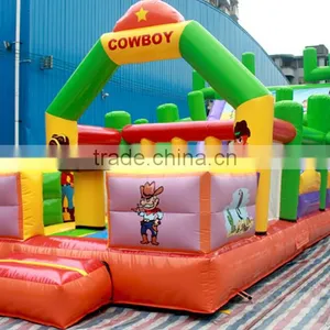 Bounce House/bouncy Combo /fun City/obstacle Course Inflatable Toys Used for Sale thumbnail-4