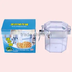 Family Tin Tea Can With Airtight Metal Lid thumbnail-1