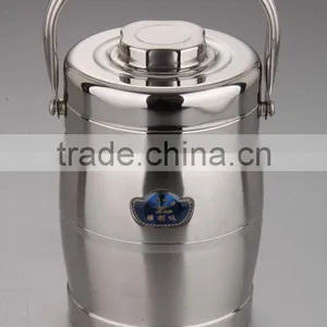 China Manufacture Cheap High Quality Stainless Steel Vacuum Sealed Food Container thumbnail-1