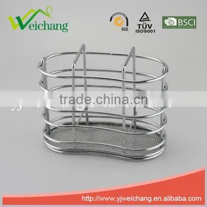 WCJ200-2 Hot Sale Stainless Steel Wire Frame Holder Cutlery Holder thumbnail-1