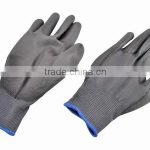 Grey PU Gloves thumbnail-1