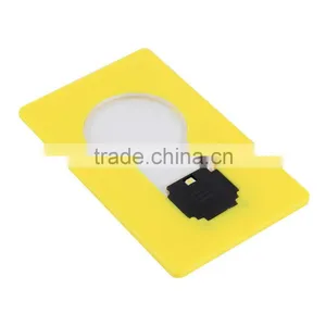 New Design Portable Hot Sale Cute Portable Pocket Fold Switch LED Card Night Lamp Put In Purse Wallet Convenient Light thumbnail-2