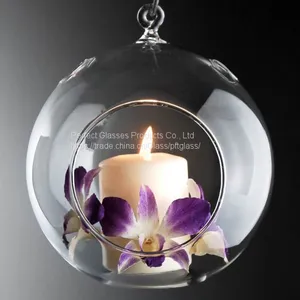 Christmas Candle Holder Glass Candle Holder Wholesale Candle Hoder Birthday Gift Candle Holder thumbnail-1
