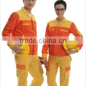 Orange European Constraction Workwear OEM MANUFACTURER Made in China thumbnail-1