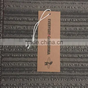 2017 Hot Sale High Quality Kraft Paper Jeans Hang Tags Swing Tags thumbnail-1