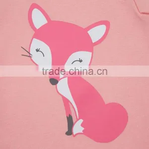 2017 Lovely Good Quality Baby Clothes Colorful Summer 100%Cotton Short Sleeves With Printing Newborn Infant Baby Bodysuits thumbnail-5