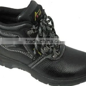 Cow Leather High Cuff Anti-smashing Safey Shoes thumbnail-1