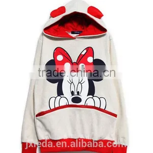 Cartoom Mickey Pullover Hoodies for Woman thumbnail-1