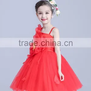 2017 Kids Clothes Summer Spanish Style Evening Dress for Girls Party Dress Baby Girl Flower Dresses thumbnail-5