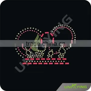 Hot ! Rhinestone Motif Hotfix Ring Design thumbnail-1
