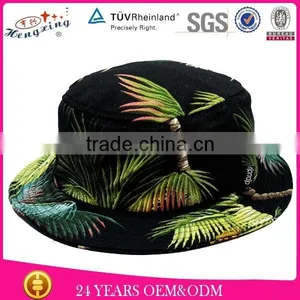 Fashion Design Custom Quality 100% Cotton Western Style Wholesale Fishing Bucket Cap thumbnail-1