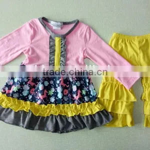 Fall 2016 Boutique Remakes Children Clothing Sets Toddler Girl Boutique Outfits Kids Winter 2016 Christmas thumbnail-1