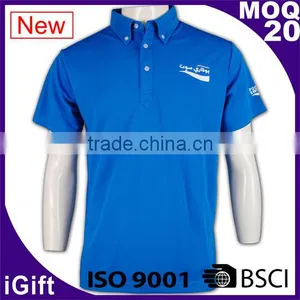 Polo Shirt is Dry Fit Action and Custom Printing T-shirt Blue Color Choose thumbnail-1