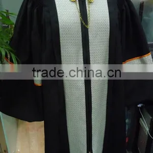 Phd Graduation Robe, High Quality PHD Academic Cheap Graduation Robe thumbnail-1