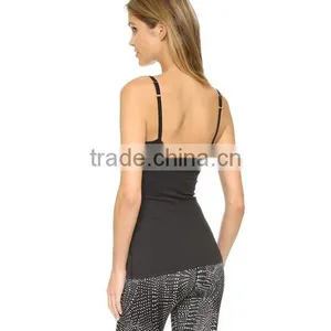 Sexy OEM Slim Fit Yoga Clothes Fashion Tank Top for Women thumbnail-3
