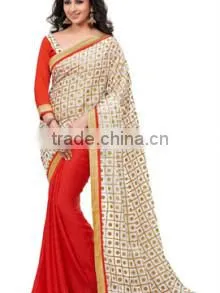 Attractive Party Wear Sarees 17415 thumbnail-1