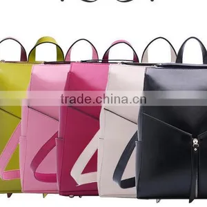 Outdoor Shoulder Bagpack/Women PU Leather Vintage Backpacks thumbnail-4