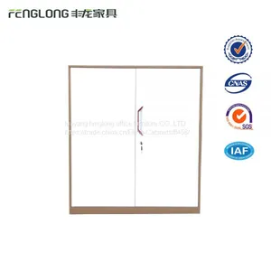 Professional High Quality 2 Swing Door Short Office Steel Filing Cabinet thumbnail-1