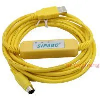 Smart USB-DVP,USB-ACAB230 Programming Cable for Delta DVP Series PLC,Support WIN7 thumbnail-2