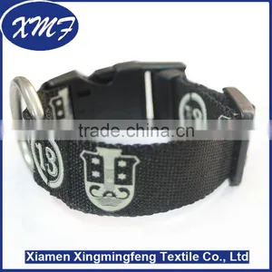 Custom Logo Durable Nylon Material Adjustable Pet Dog Collar thumbnail-1