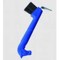 Plastic Horsehead Hoof Pick With Brush/horse Products thumbnail-1
