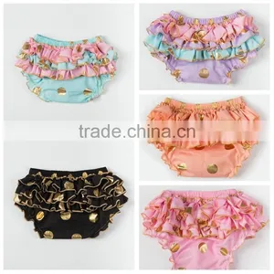 Hot Selling Cute Gilding Polka Dots Sportswear Baby Shorts/ Wholesale Sequins Petti Shorts for Baby MC6011602 thumbnail-1
